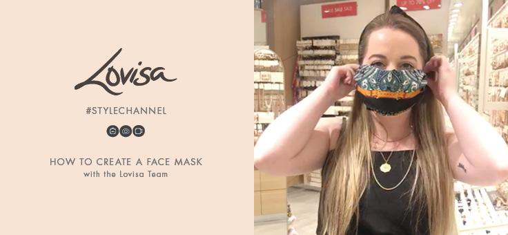 How to Create a Face Mask using Lovisa Scarves