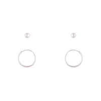 Sterling Silver Stud & Sleeper Earrings - link has visual effect only