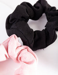 Classic Linen Scrunchie Pack - link has visual effect only