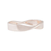 Rose Gold Twist Clamp Bangle - link has visual effect only
