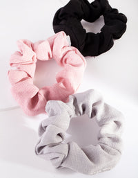 Classic Linen Scrunchie Pack - link has visual effect only