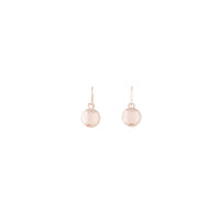 Rose Gold Mini Ball Drop Earrings - link has visual effect only