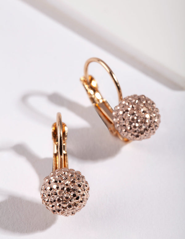 No brand | Jewelry | Silver Plated Swarovski Crystal Ball Drop Earrings |  Poshmark
