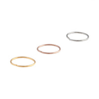 Gold Silver Rose Gold Classic Nose Ring - link has visual effect only
