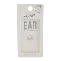 Silver Surgical Steel Trio Ball Earrings - link has visual effect only