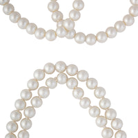 Long Strand Pearl Bracelet Necklace Set - link has visual effect only