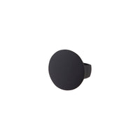 Matte Black Disc Ring - link has visual effect only
