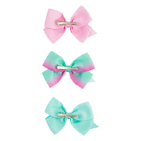 Kids Mint and Pink Bow 3 Pack - link has visual effect only