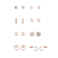 Rose Gold Stud Earring 8-Pack - link has visual effect only
