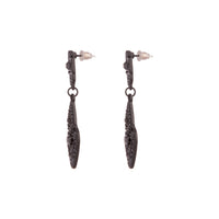 Black Antique Style Drop Earrings - link has visual effect only