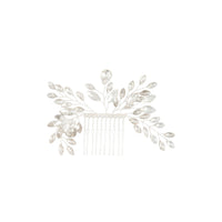 Silver Marquise Diamante Comb - link has visual effect only