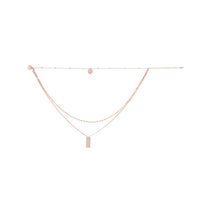 Gold Mixed Chain & Shape Layered Choker - link has visual effect only