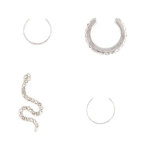Silver Snake Stud and Cuff Pack - link has visual effect only