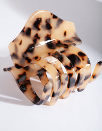 Milky Tortoiseshell Claw Clip - link has visual effect only
