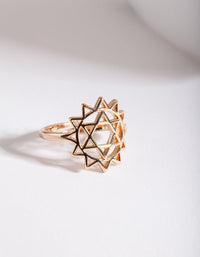 Gold Heart Chakra Ring - link has visual effect only