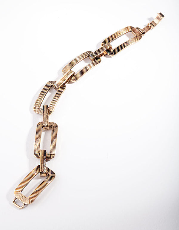 Missoma Chunky Twisted Link Chain Bracelet  Farfetch