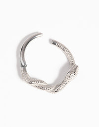Surgical Steel Snake Clicker Ring - link has visual effect only