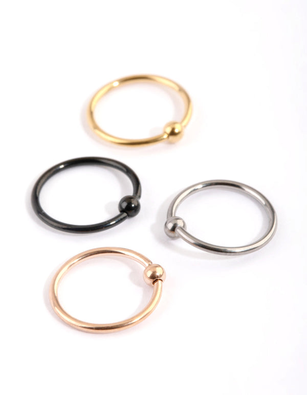 purchases cheap Nose Ring, Studs, Hoop Ring, Nose Ring Hoop, Nose Stud,  Rose Gold Nose Ring, Gold Nose Ring, Plain Nose Stud, Plain Nose Ring,  KD1172 | customplastics.net.au