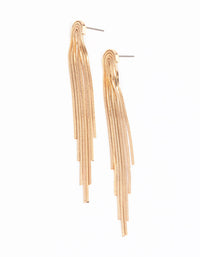 Gold Waterfall Drop Earrings - link has visual effect only