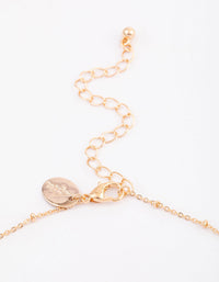 Gold Bolo Chain Snake Pendant Necklace - link has visual effect only