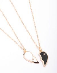 Gin Yin & Yang Heart Necklace Pack - link has visual effect only