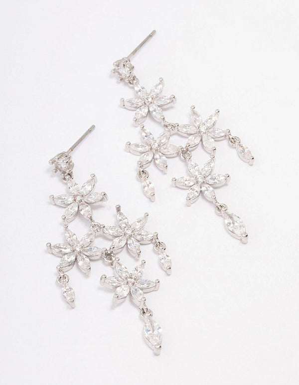New Lovisa Flower Big Drop Earrings Heavy Gift Fashion Women Party Show  Jewelry