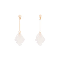 Gold Stick Sequin Cluster Earrings - link has visual effect only
