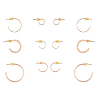 Gold Sleeper Earring 6-Pack - link has visual effect only