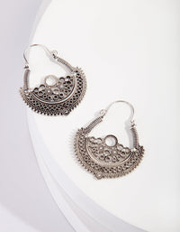 Silver Bohemian Market Earrings - link has visual effect only