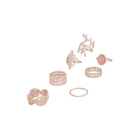 Rose Gold Ornate Lead Ring 8-Pack - link has visual effect only